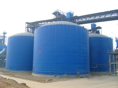 磐石水泥钢板库改造